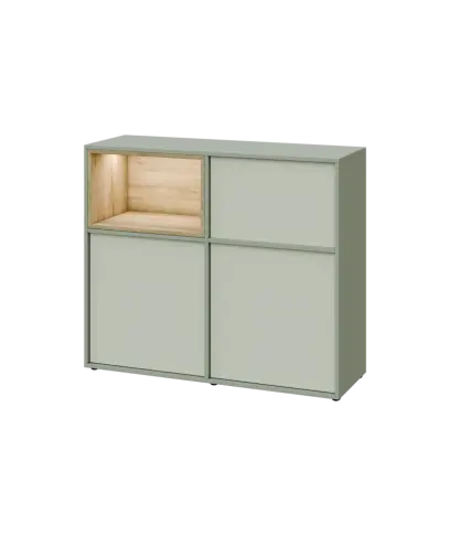 ERY D1241 L dolní modul, 2-dveřová/nika, 1000x1200x400, levý, vodní